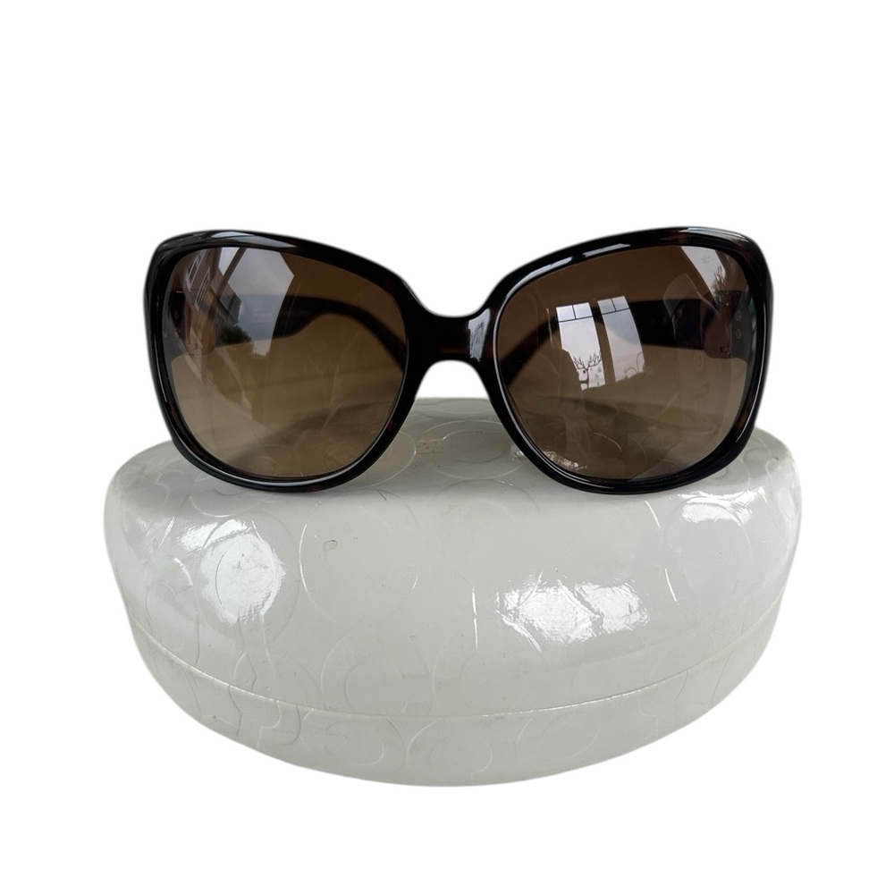 NWB  Coach Brown Kit Tortoise Sunglasses- Style sS8013-Only worn to try on